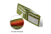 RFID ID Wallet Green