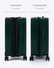 NOBL Travel Carry-On: All-in One Expandable - Forest Green