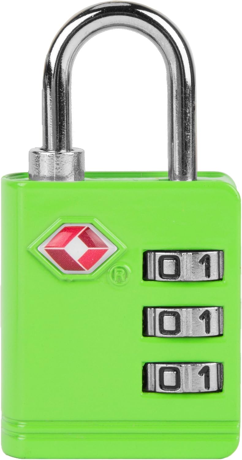 Travelon TSA Accepted Luggage Lock - Green