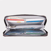 Travelon RFID Blocking Zippered Wallet - Grey