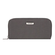 Travelon RFID Blocking Zippered Wallet - Grey