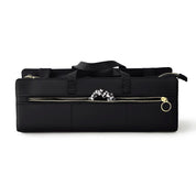 KUSSHI The Hair Tools Bag - Black with Leopard Interior