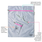 Mumi Laundry Bag - Purple