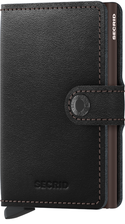 Secrid Original Mini Wallet - Black-Brown