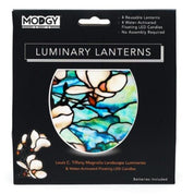 Modgy Luminary Lantern -   Louis C. Tiffany Magnolia Landscape