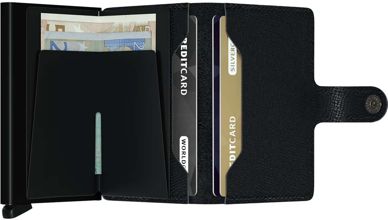 Secrid Mini Wallet Crisple - Black