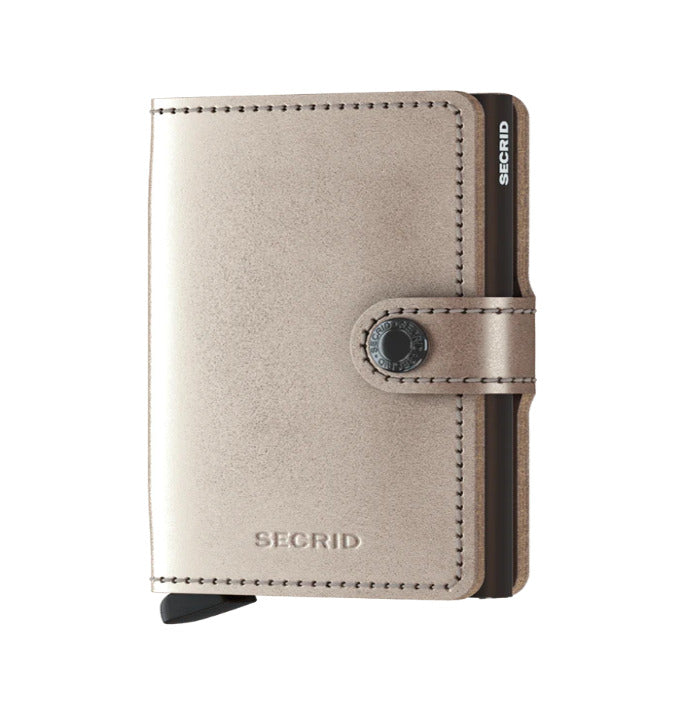 Secrid Mini Wallet Metallic - Bronze