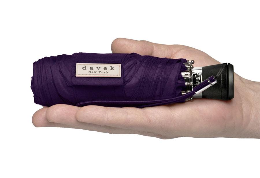 Davek Accessories Mini Umbrella - Plum