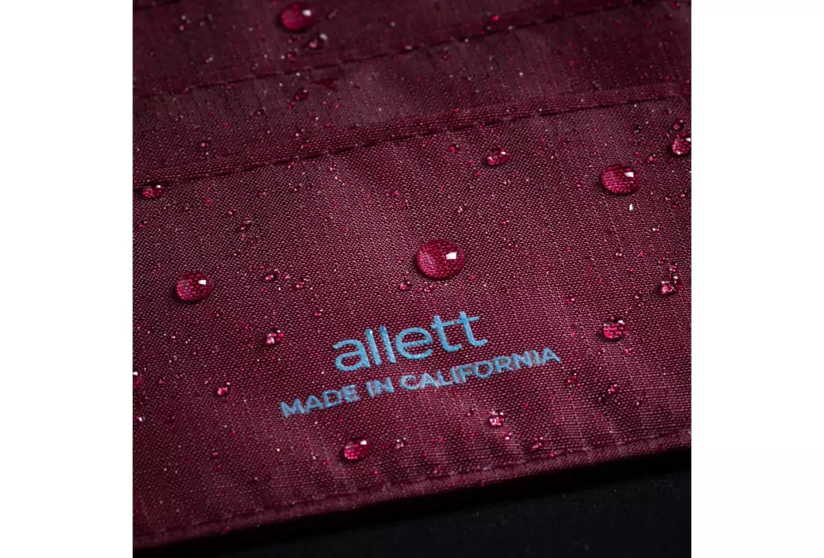 Allet RFID Hybrid Card Wallet Mulberry