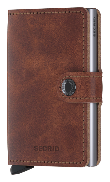 Secrid Mini Wallet Vintage - Brown
