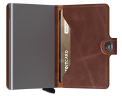 Secrid Mini Wallet Vintage - Brown