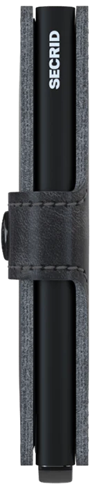 Secrid Mini Wallet Vintage - Grey/Black