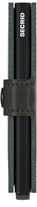 Secrid Mini Wallet Vintage - Olive Black