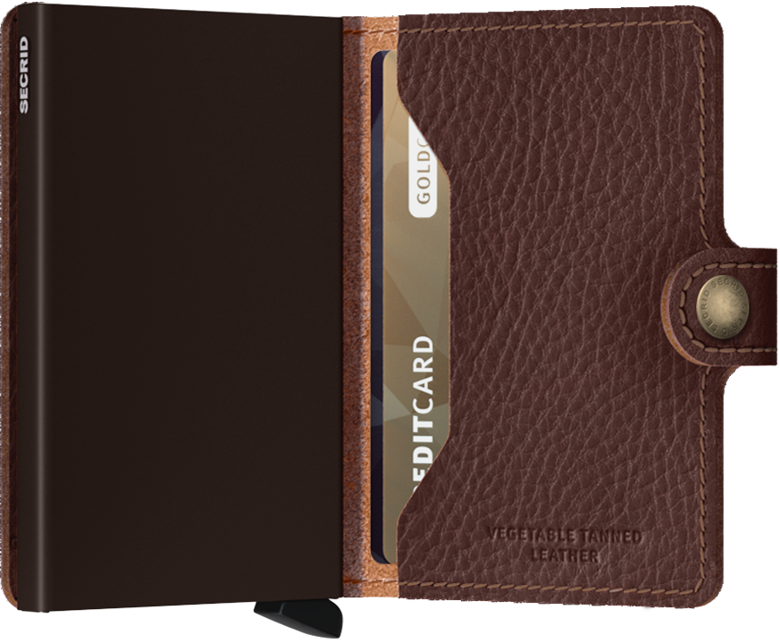 Secrid Miniwallet Veg - Espresso Brown