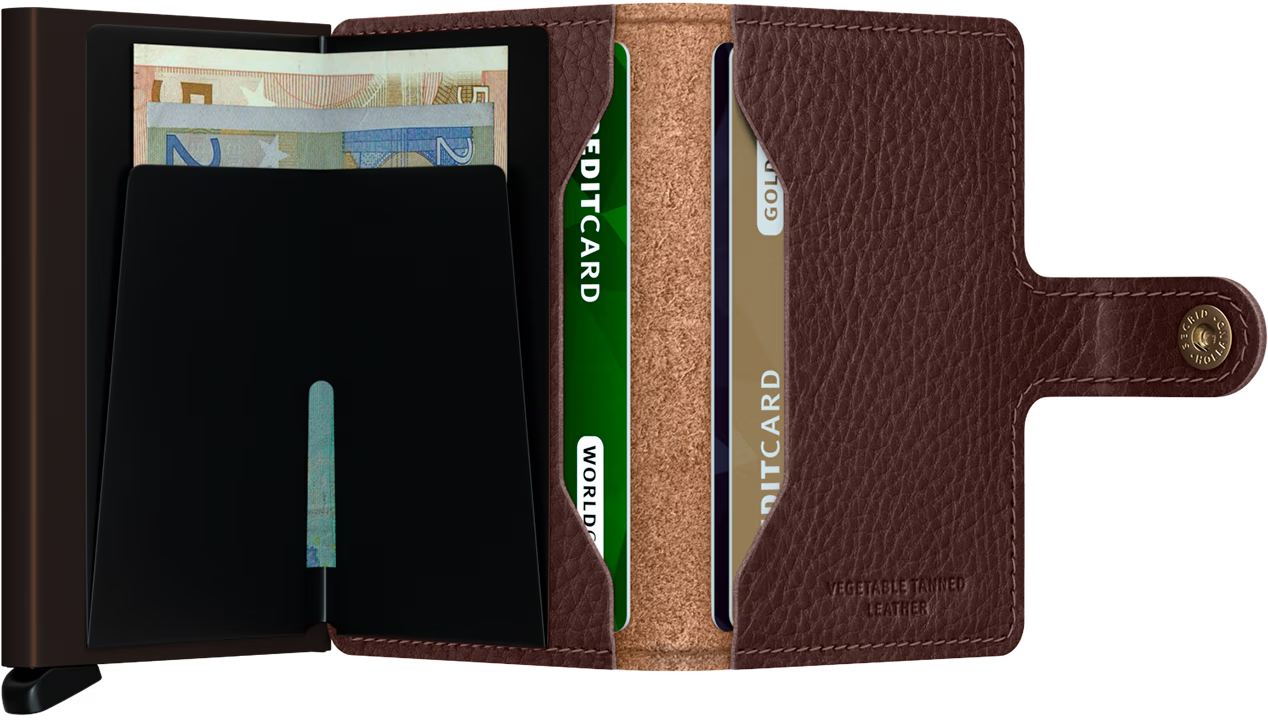 Secrid Miniwallet Veg - Espresso Brown