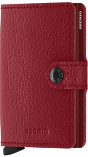 Secrid Veg.Tanned Mini Wallet - Rosso Bordeaux