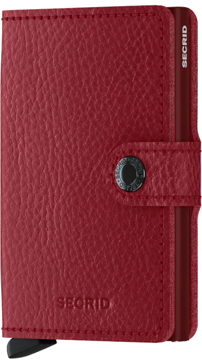Secrid Veg.Tanned Mini Wallet - Rosso Bordeaux