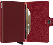 Secrid Veg.Tanned Mini Wallet - Rosso Bordeaux