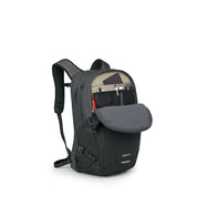 compare osprey nebula backpack and high sierra xbt tsa backpack pocket organizer compartment has a key fob Osprey Nebula vs. North Face