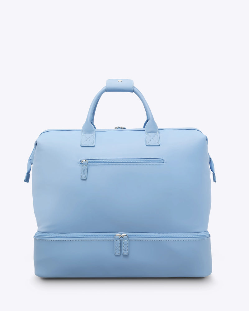 NOBL Travel Drop Bottom Weekender Bag - Ice Blue
