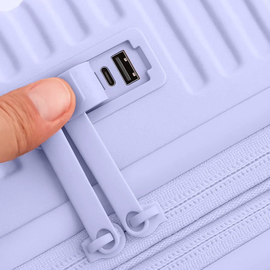 NOBL Travel Carry-On: All-in One Expandable - Lavender