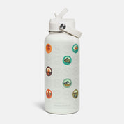 The Geoproject National Park Insulated Sticker Bottle - Sandstone