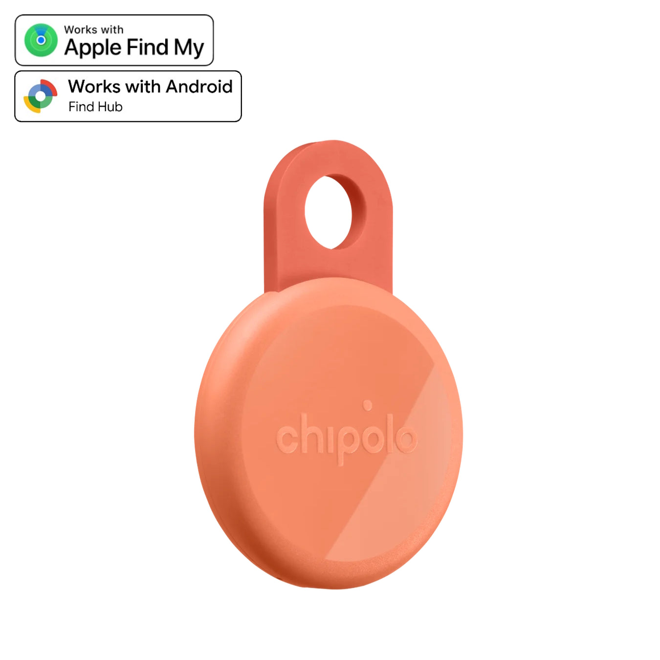 Chipolo LOOP Spot Luggage/Key/Wallet Locator - Coral