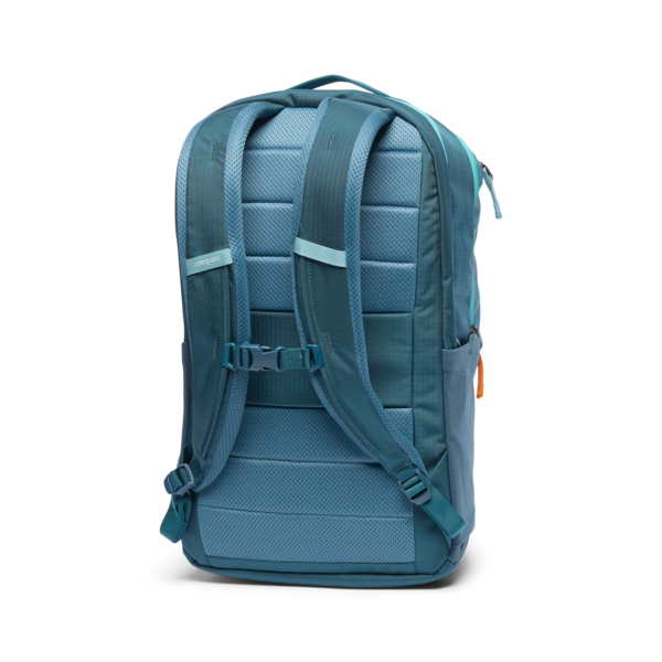 Cotopaxi Allpa 26L Daypack - Blue Spruce and Abyss Back View