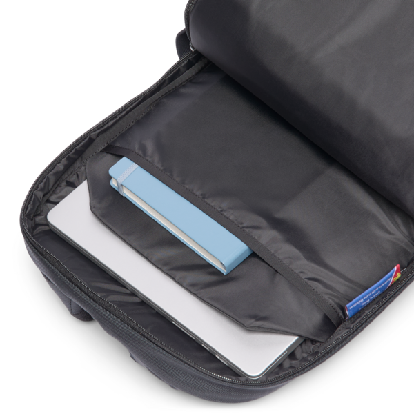 Cotopaxi Allpa 26L Daypack - Cotopaxi Black top View of Laptop Compartment