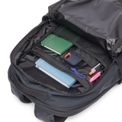 Cotopaxi Allpa 26L Daypack - Cotopaxi Black top View of Inside Compartment