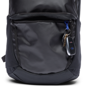 Cotopaxi Allpa 26L Daypack - Cotopaxi Black Front View of Bottom Pocket