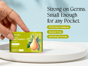 Fomin Travel Size Hand Sanitizer Wipes - Honey Pear