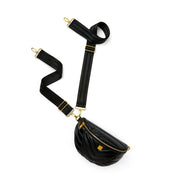 Think Royln Little Runaway Crossbody/Fanny Pack - Pearl Black/Gold