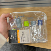 Travelon 1 Quart Zip Top Bag with Bottles - Clear