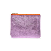 Patent of Heart Joyce Leather Mini Pouch - Metallic Pink