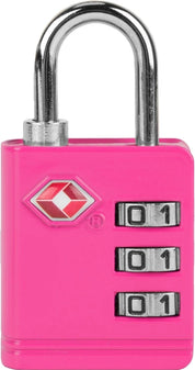 Travelon TSA Accepted Luggage Lock - Pink
