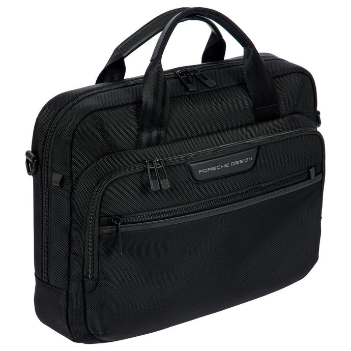 Porsche Designs Roadster Nylon Evo Briefcase - Black – Irv's Luggage