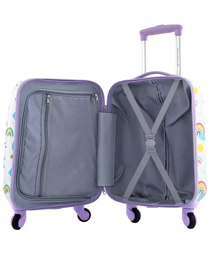 Travelers Club Kids 5 Piece Travel Luggage Set  - Rainbows