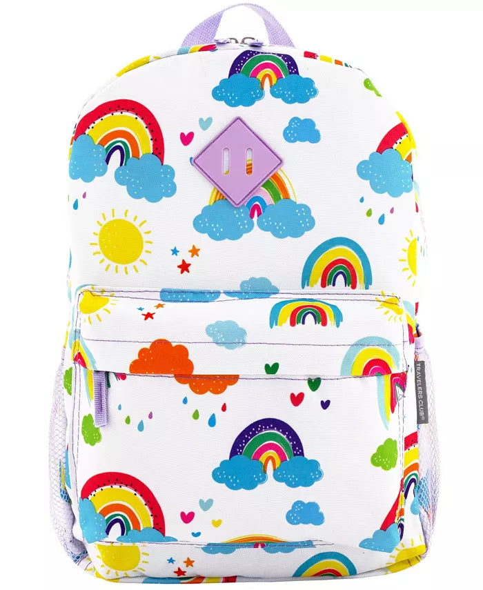 Travelers Club Kids 5 Piece Travel Luggage Set  - Rainbows