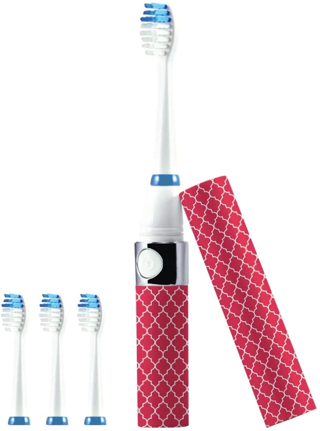 Pursonic Portable Sonic Toothbrush - Red