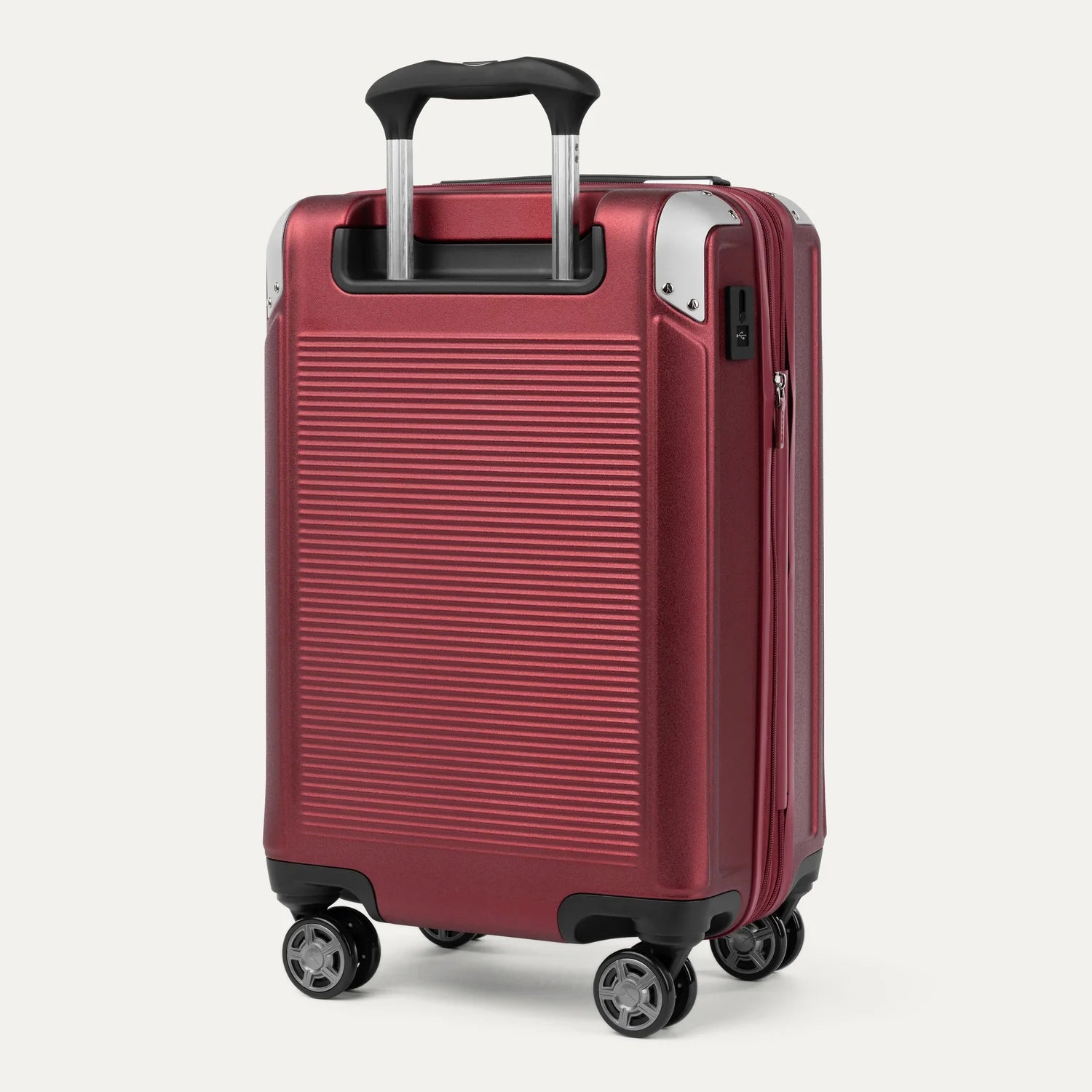 Travelpro Platinum Elite Carry-On Expandable Hardside Spinner - Daring Red