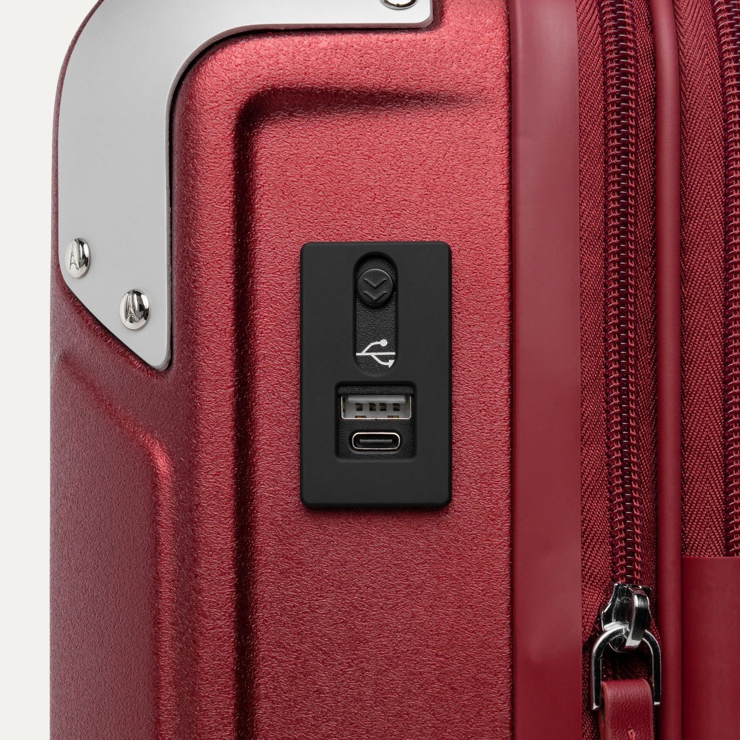 Travelpro Platinum Elite Carry-On Expandable Hardside Spinner - Daring Red