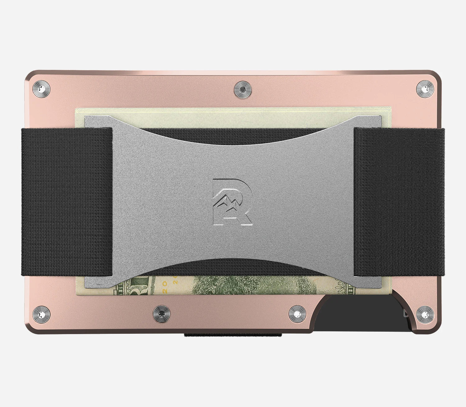Hawaii Ridge Wallet Ridge RFID Wallet - Rose Gold Aluminum – Irv's Luggage