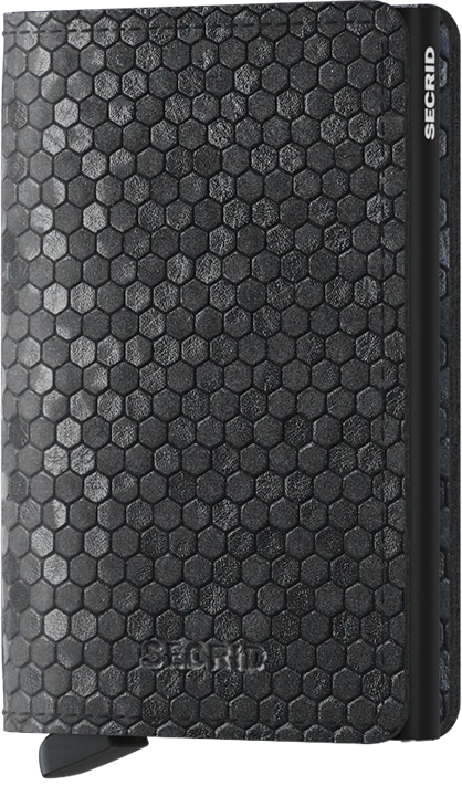 Secrid Original Slim Wallet Hexagon - Black