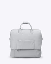 NOBL Travel Drop Bottom Cabin Weekender Bag - Silver