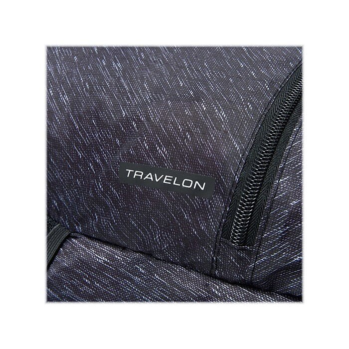 Travelon CLEAN Antimicrobial Packable Backpack - Gray Heather