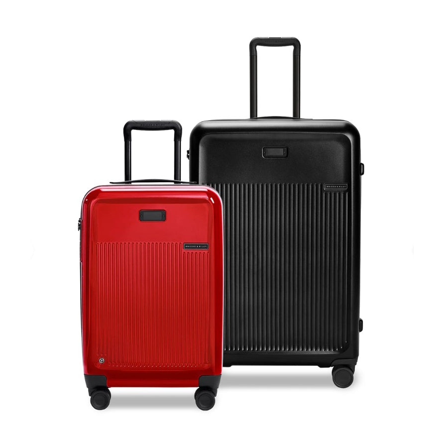 Briggs & Riley Sympatico Long Haul Set: Carry On + Large Spinner