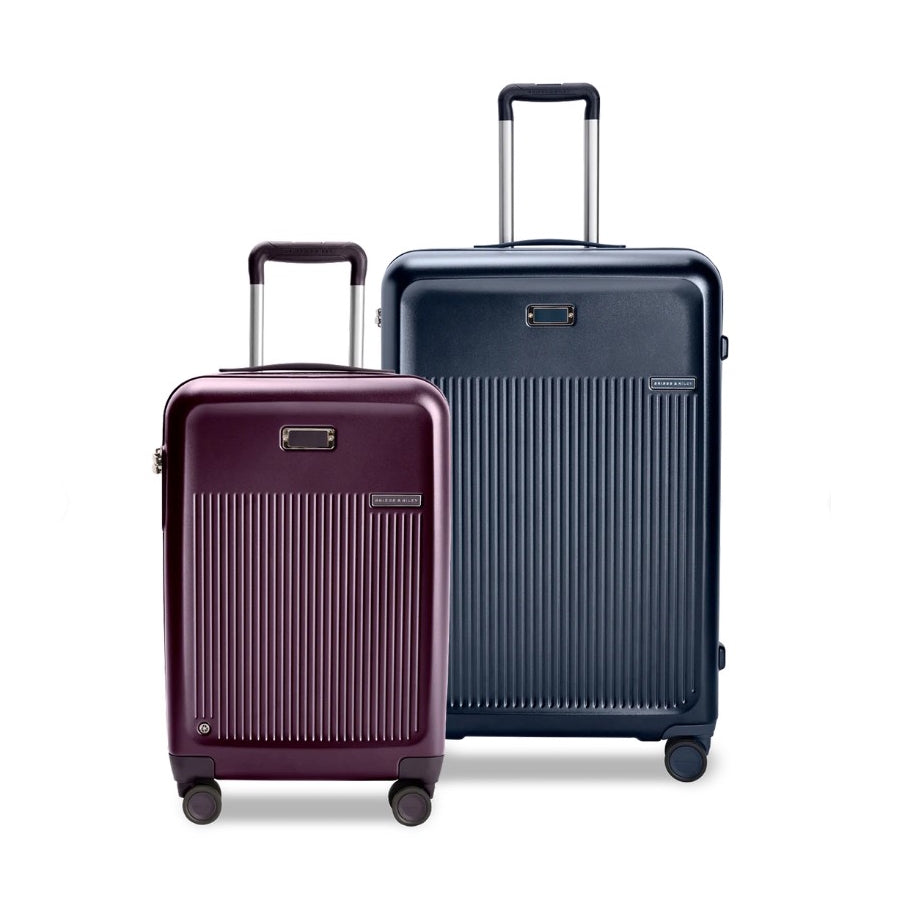 Briggs & Riley Sympatico Long Haul Set: Carry On + Large Spinner