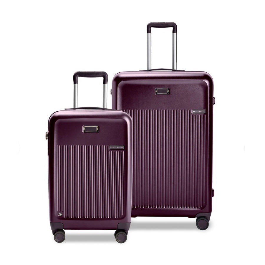 Briggs & Riley Sympatico Long Haul Set: Carry On + Large Spinner