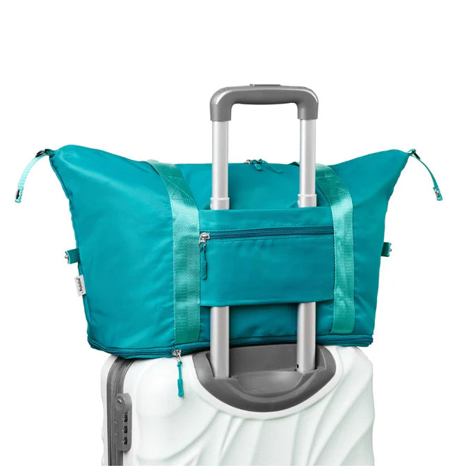 The Foldie 4.0 Foldable Expandable Tote - Teal